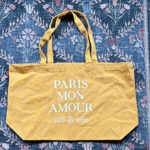 2nd Sezane Yellow Tote Bag